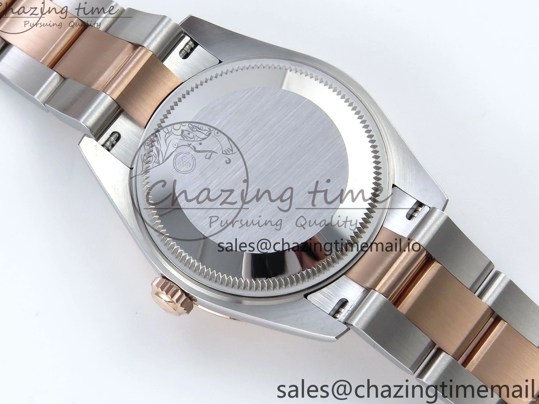 904L 2688 Oyster Dial RG Bracelet Steel SS 278381RBR DateJust Stick Diamonds RG Edition ETA on ARF 31 Bezel 1:1 Best 0415